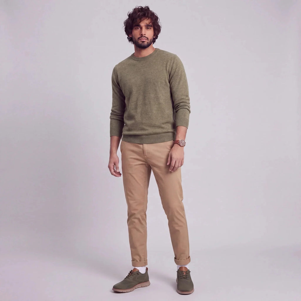 Chaussures Urbaines en Cuir et Flyknit Semelle à Mémoire de Forme